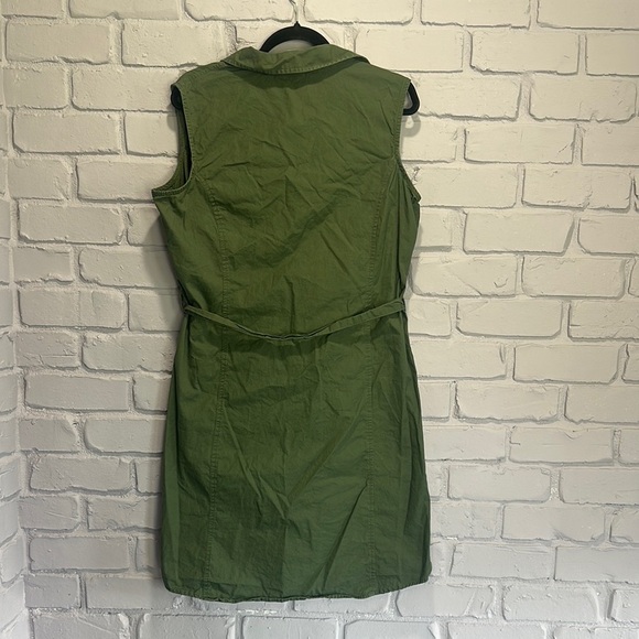 NWOT Riders by Lee Olive Green Dress size L - Picture 4 of 5